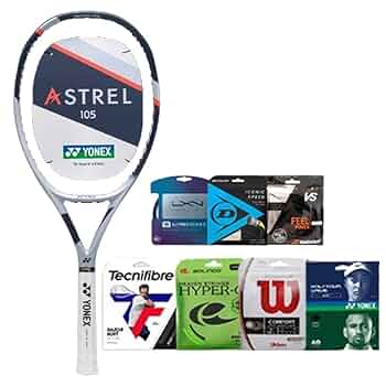 YONEX STREL 105 ラケットとテニスボールセット Yonex EZONE 105 7th Generation Blue at Bell Racquet Sports